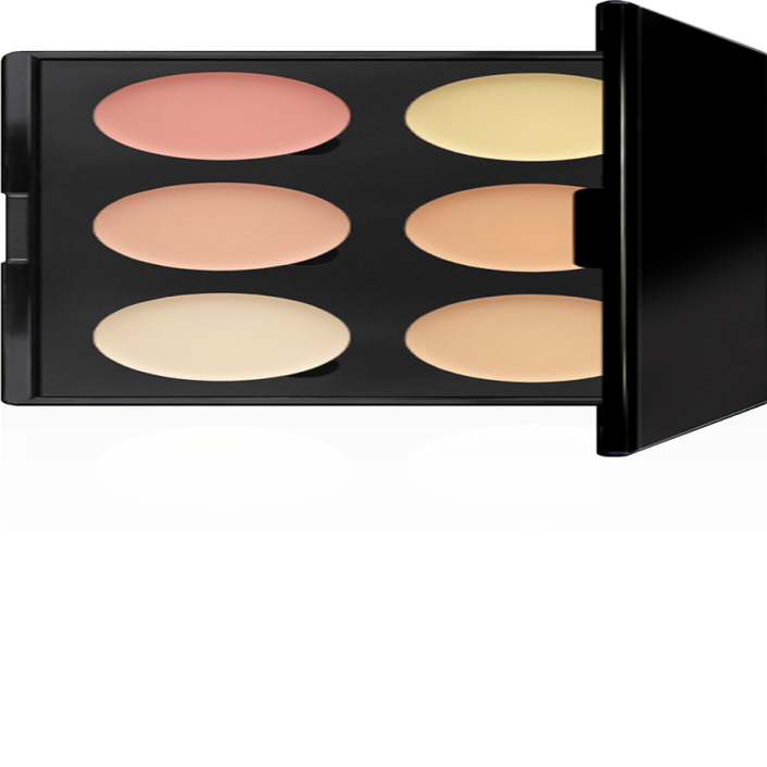 6 Well Cream Colour Corrector Pallet