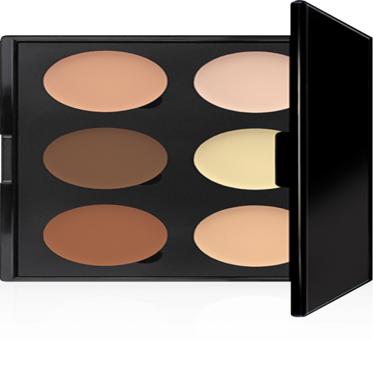 6 Well Contour Cream Pallet