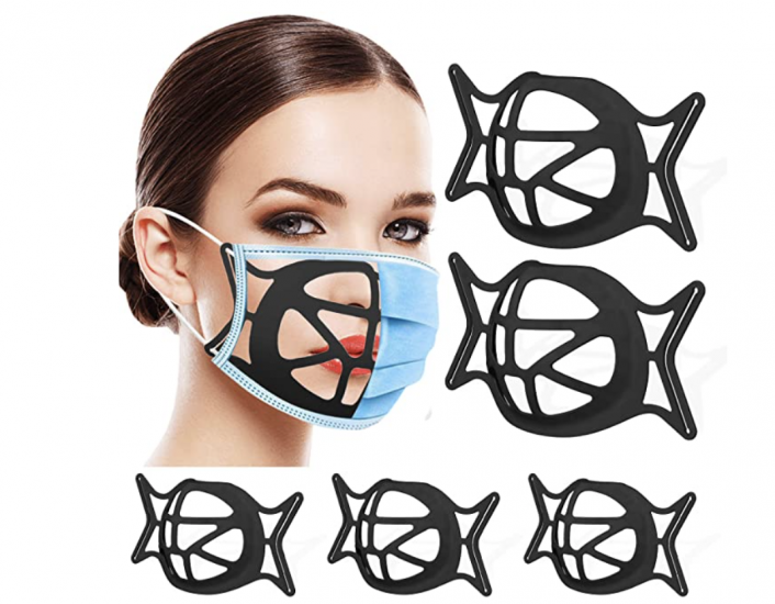 Black mask bracket