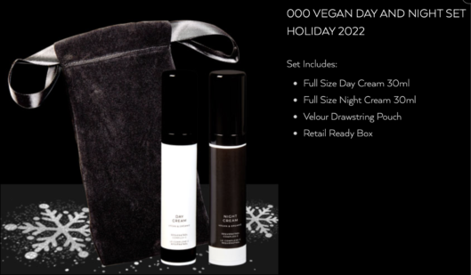 Vegan day and night gift set